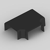 KOPOS Kryt odbočný 8504_FB EKD 80X40 černá