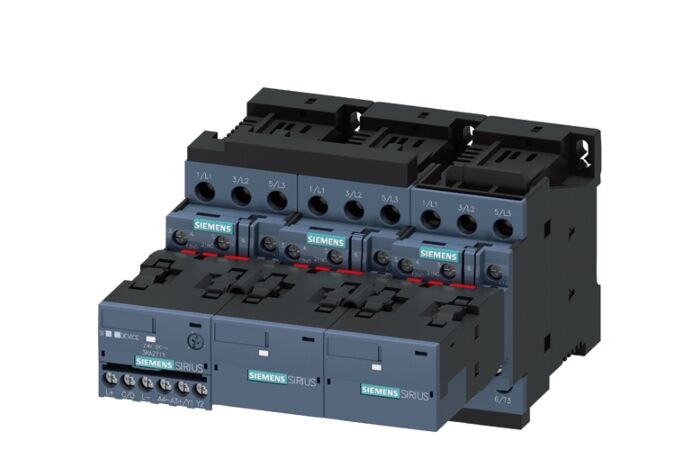 SIEMENS Kombinace hvězda-trojúhelník s rozhraním I/O-Link AC3, 22kW/400V DC24V, 3pól. S0