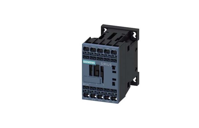 SIEMENS Stykač AC-3, 7A/3kW/400V, 3pólový, DC 24V, 1 NO, pružinová svorka