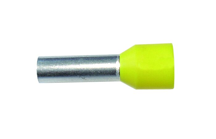 PROTEC Dutinka PAEH 1/ 8mm lisovací žlutá