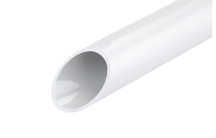FRÄNKISCHE Trubka pevná ISOFIX-EL-F Ø32,0/29,5mm, 320N, –5 až +60°C, PVC-U, šedá (délka 3m)
