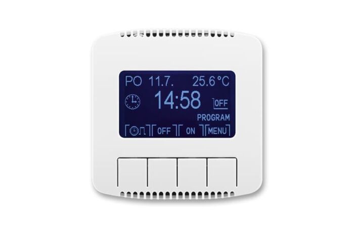 ABB TANGO Hodiny spínací 3292A-A20301 B programovatelné (ovládací jednotka) bílá