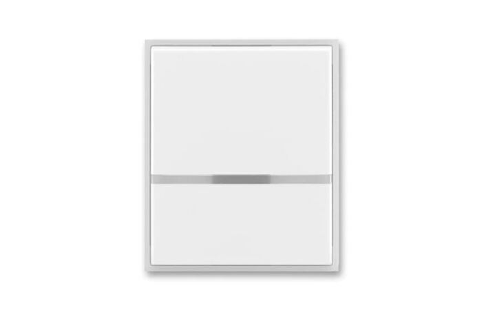 ABB ELEMENT Ovladač 3558E-A00653 01 spínače jednoduchý, s průzorem, bílá/ledová bílá