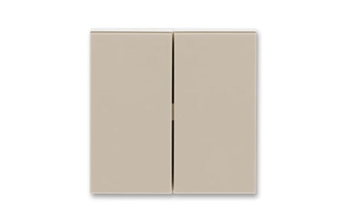 ABB LEVIT Ovladač 3559H-A00652 18 spínače kolébkového dělený, macchiato/bílá