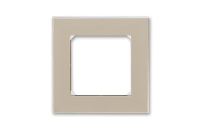 ABB LEVIT Rámeček 3901H-A05010 18 jednonásobný, macchiato/bílá