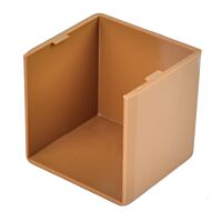 KOPOS Kryt 8641_SD koncový Lhd 40X40 světlé dřevo