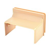 KOPOS Kryt 8639_I1 průchodkový Lhd 40X20 imitace/bříza růžová