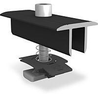 K2 SYSTEMS Svorka MiddleClamp XS SET 34-38mm, středová, černá - doprodej