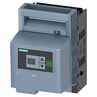 SIEMENS Pojistkový odpínač velikost 000, 3pól. provedení se signalizací stavu pojistek EFM20, AC 230÷690 V, pro montáž na montážní desku, třmenové svorky typ 3NP1123-1CA23