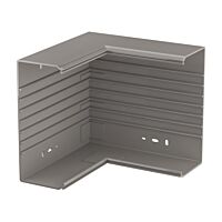 OBO BETTERMANN s kartáčovou lištou, pro kanál WDK, 250x230x100, kamenná šeď, Polyvinylchlorid, PVC typ WDK I100230GR