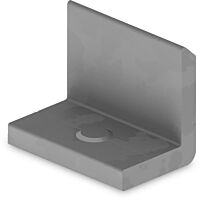 K2 SYSTEMS Držák InsertionRail EndStop stříbrná