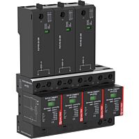 SALTEK Modul FLP-B+C-MAXI-VSF/4 čtyřpólový výkonný kombinovaný 230V AC IP20