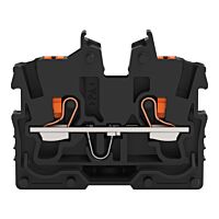 WAGO Svorka 2250-305 2vodičová průchozí Mini s ovládacím tlačítkem 1 mm², černá