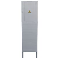 DCK Skříň ER212/NKP7P-C/63-QM+FV ČEZ/EG.D (E.ON) elektroměrová pro fotovoltaiku, v pilíři, s vypínačem