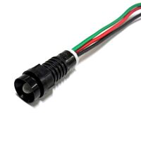 Kontrolka LED 5 zeleno-červená 230V