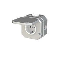 5518-3750 39 Zásuvka jednonásobná s ochr