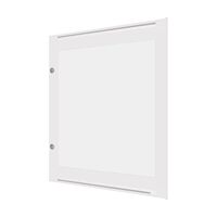 Dveře prosklené s ventilačními otvory, m