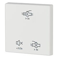 Kryt RF tlačítka 55x55mm s potiskem symb