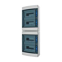 Rozvodnice NA omítku IP65, průhledné dve
