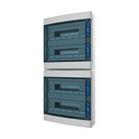 Rozvodnice NA omítku IP65, průhledné dve