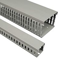 KOPOS Kanál RK 37,5x75 DIN rozvaděčový včetně víka, barva šedá, délka 2m