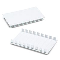 FAMATEL Záslepka 3400-B bílá 4 moduly