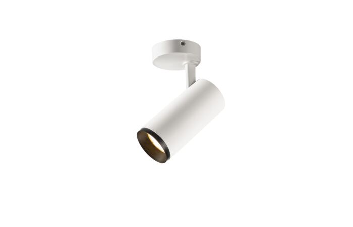 NUMINOS® SPOT PHASE M, vnitřní LED přisazené stropní svítidlo bílá/černá 2700 K 36°