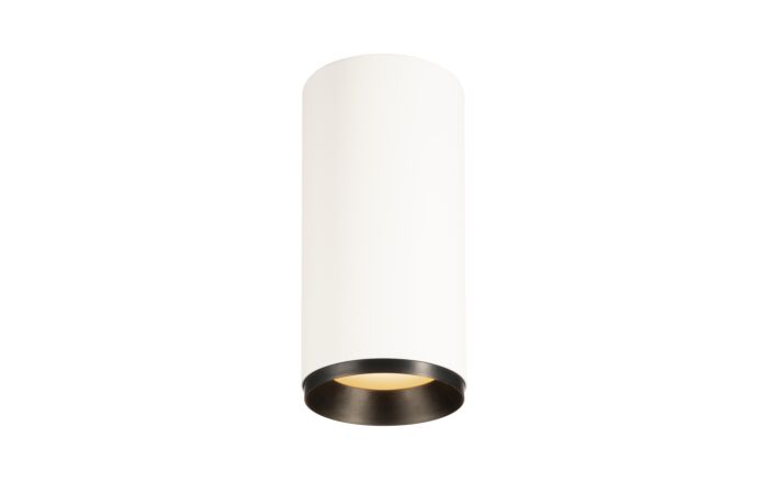 SLV Svítidlo LED NUMINOS® CL PHASE L 28W 2475lm 2700K přisazené IP20 bílá/černá