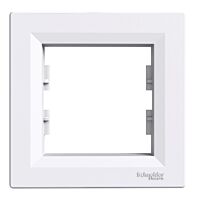 SCHNEIDER Rámeček Asfora jedno. bílá