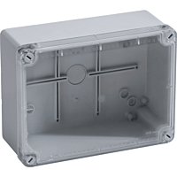 BOCCHIOTTI Skříň TRASP 04 05615 s průhlednými dveřmi IP56