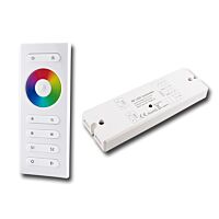 MCLED Ovladač RF RGBW 1 zóna řízení jasu a barevných režimů dálkový s přijímačem