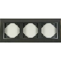 Rámeček LOGUS troj.chrom/šedá 90930 TRS