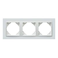 Rámeček LOGUS troj.bílá/bílá 90930TBB