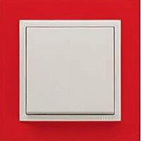 Rámeček LOGUS jedn.červená/led.90910 TVG