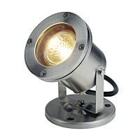 SLV Svítidlo NAUTILUS 35W GX5.3 přisazené typ reflektor IP67 nerez