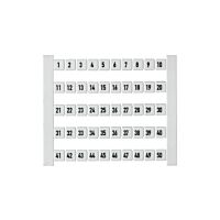 WEIDMÜLLER Označení svorek - Štítek DEK 5 FW 1-50