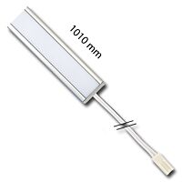 MCLED Svítidlo LED EasyLine 1010 PU, 14W, 1150lm, 4000K, 24V, IP20, 580mA, Ra>80, 2m bílý kabel, 2 příchytky se šroubky