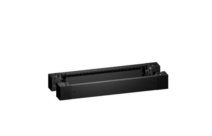 RITTAL Rohový díl 8640003 podstavce VX s krytem vpředu/vzadu, výška: 100 mm, pro šířku 800 mm, RAL9005