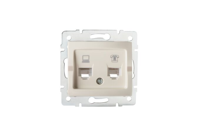 LOGI Zásuvka datová-telefonní RJ45Cat 5e