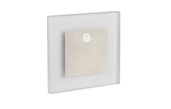 KANLUX Svítidlo LED APUS 0,8W 13lm 3000K s čidlem IP20 nerez