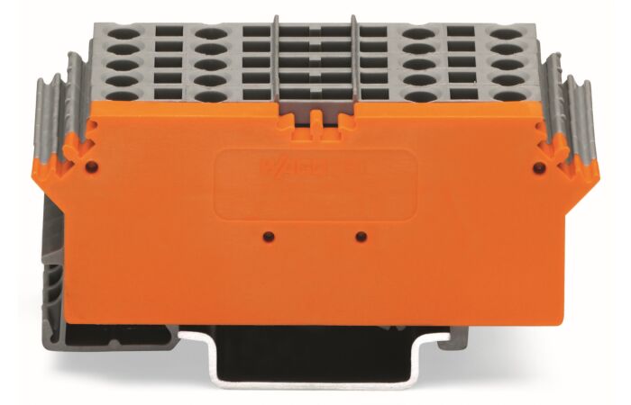 WAGO Blok 280-765 základní svorkový 10pól. Se 4vodičovými svorkami, šedá