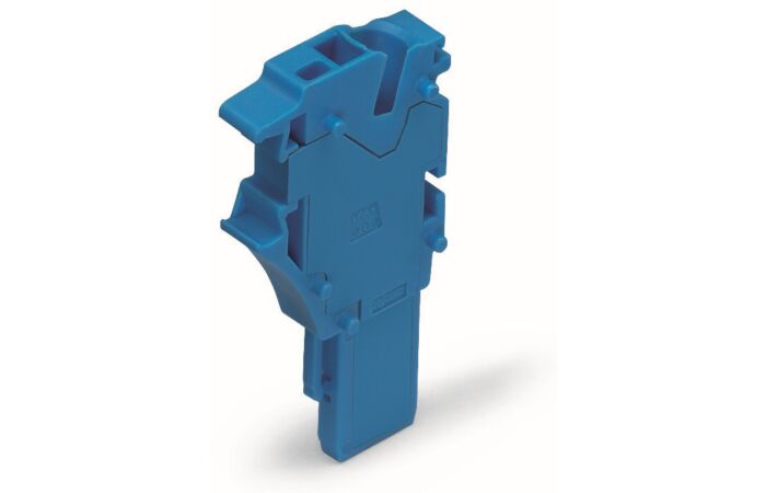 WAGO Modul 2022-164 1vodičový počáteční s pružinovou svorkovnicí Push-in CAGE CLAMP® 4 mm², modrá
