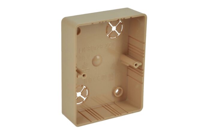 KOPOS Krabice LK 80X28 2ZK_I1 lištová, PVC, imitace bříza růžová