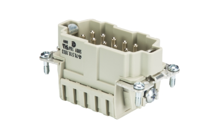 WIELAND Díl 70.510.1053.0 pro konektor, vidlicový, klecová pružina