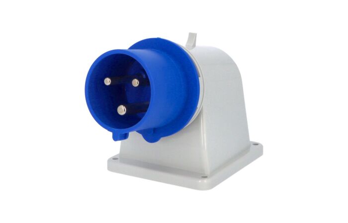 FAMATEL Přívodka vestavná 13253 IP44 230V 32A 3P 6h