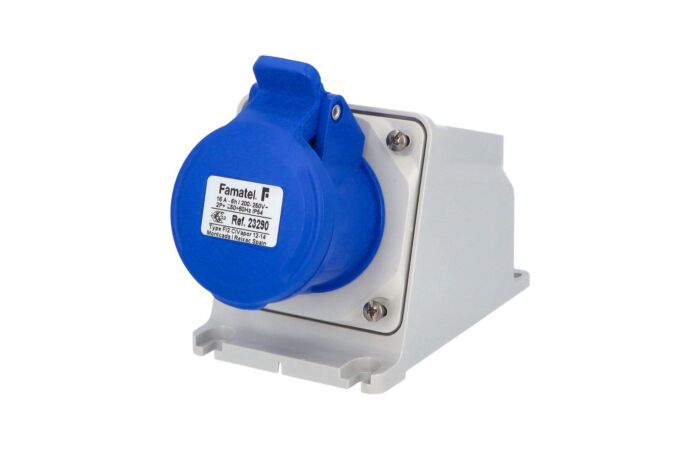 FAMATEL Zásuvka 23290 16A/230V 3pol IP44 nást.