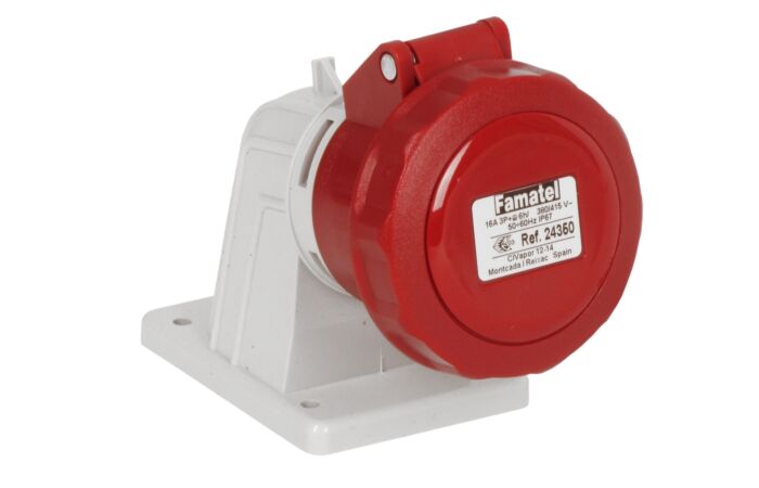 FAMATEL Zás. vestavná 24350 IP67 400V 16A 4P 6h