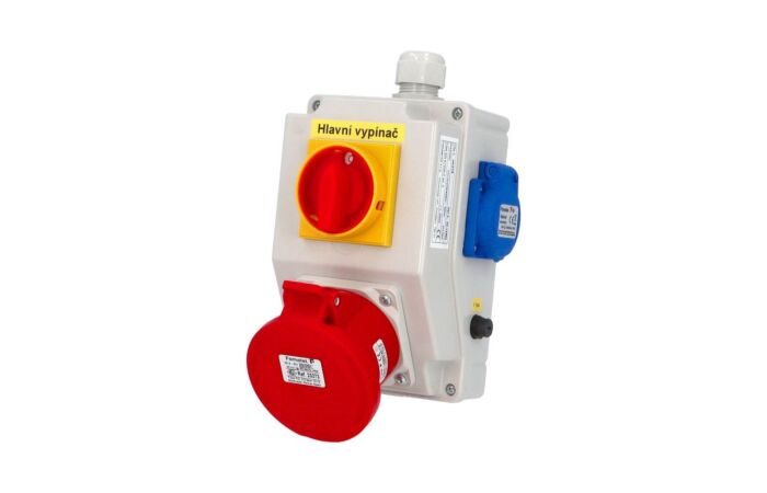 FAMATEL Kombinace SB215 2xzás. +spínač IP44