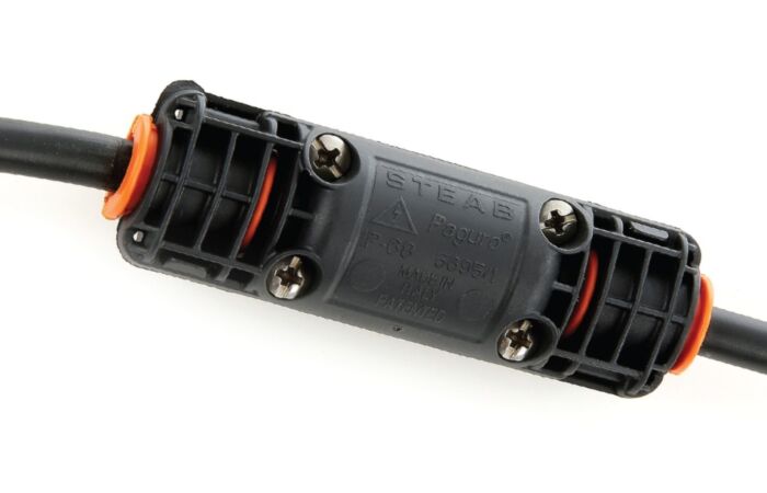 STEAB Spojka PAGURO 5695/1 gelová se svorkou 3x1,5mm² IP68