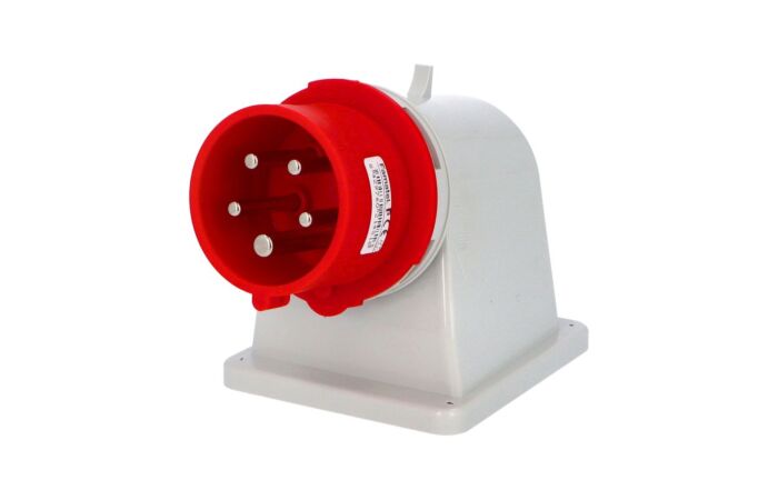 FAMATEL Přívodka 16A/400V 5-pól IP44 vestavnáúhlová